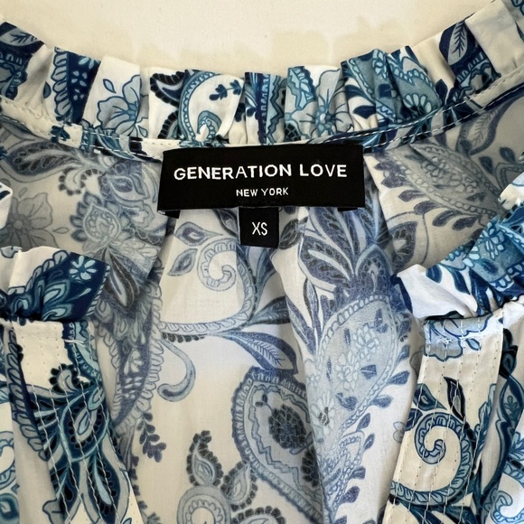 Generation Love Sandy Paisley Dress XS - Picture 4 of 6